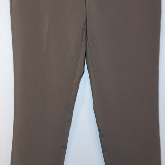 Banana Republic Ryan Pants Slim Straight Leg Trousers Mid Rise Crocodile Trouser - Picture 6 of 14